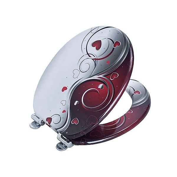 SINOBATH WC Sitz Mit Absenkautomatik MDF Holzkern H359 günstig online kaufen