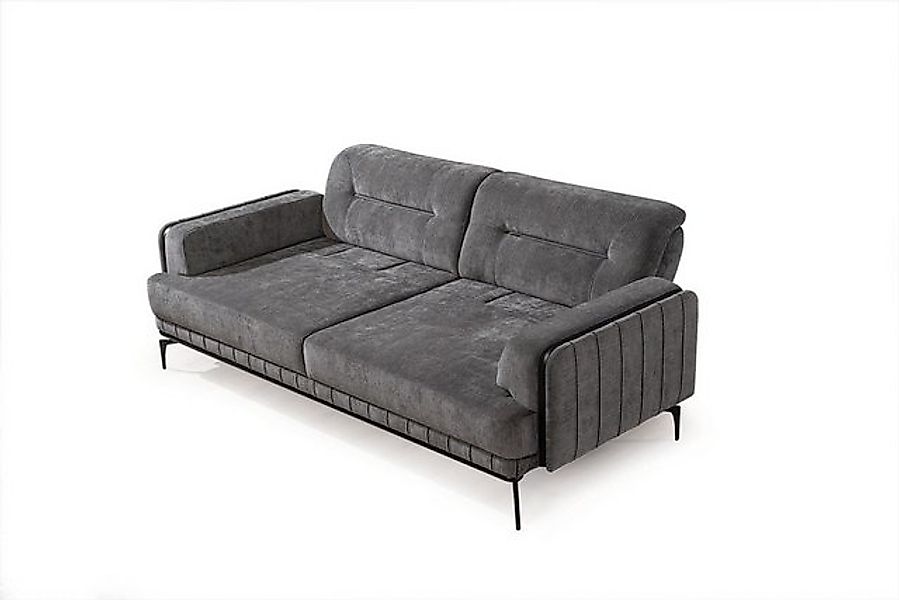 Viva Möbel Sofa PIANO, Luxuriöses Sofa-Set mit goldenen Details günstig online kaufen