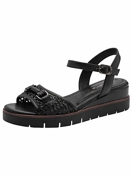 Tamaris Keilsandalette "Tamaris Sandalen Leder/Textil" günstig online kaufen