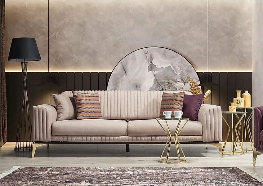 Villa Möbel Polstergarnitur LEAF, (Set, 2-tlg), Hand Made Quality, Luxus-Mi günstig online kaufen