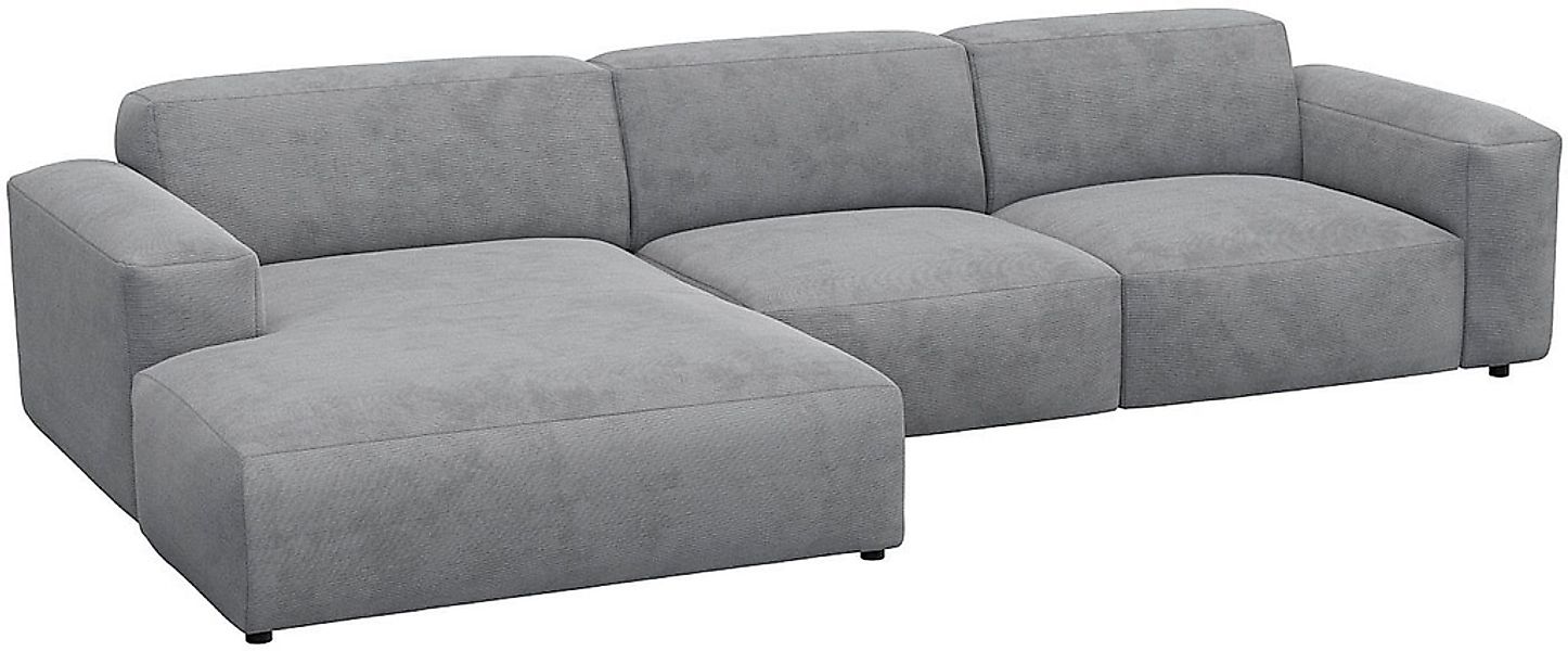 FLEXLUX Ecksofa "Lucera bequem und komfortabel durch hochwertigen Sitzaufba günstig online kaufen