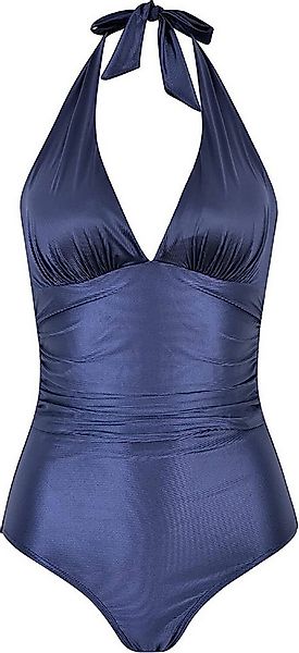 COFI 1453 Badeanzug Vintage-Retro Neckholder-Badeanzug für Damen – V-Aussch günstig online kaufen