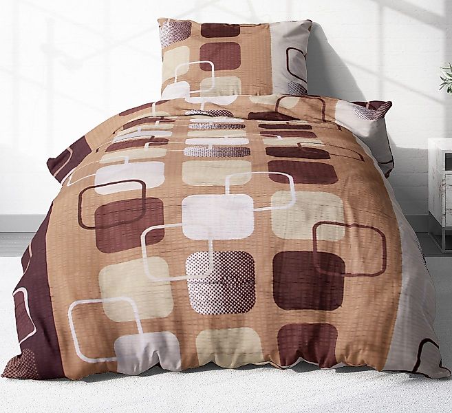 Heubergshop Bettwäsche, Seersucker, 2 teilig, 135x200cm günstig online kaufen