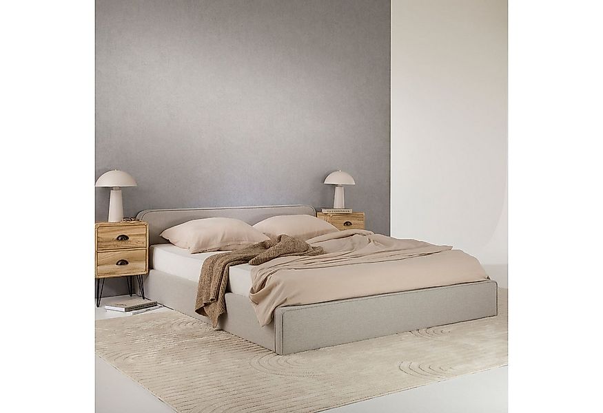 IDIMEX Polsterbett MARINI, Einzelbett 120x200 cm mit Lattenrost und Kopftei günstig online kaufen