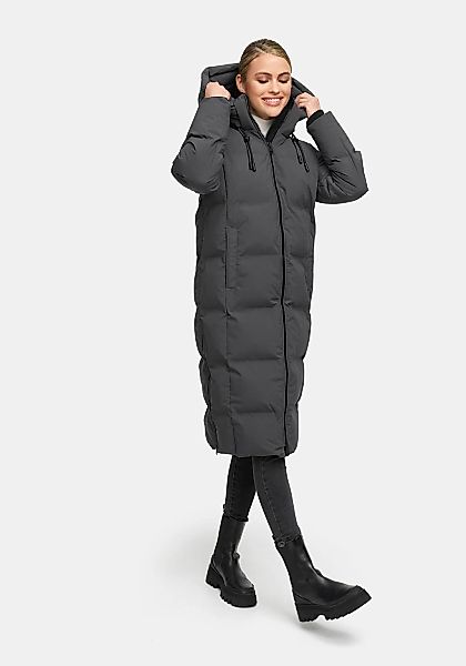 Marikoo Winterjacke "Tikoraa" mit extra langem Schnitt und hohem Kragen günstig online kaufen