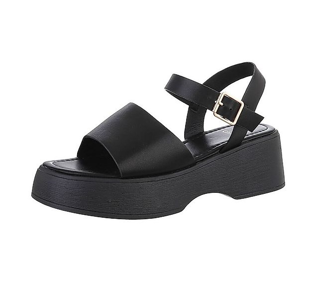 Ital-Design Damen Freizeit Plateausandaletten (86526923) Keilabsatz/Wedge K günstig online kaufen