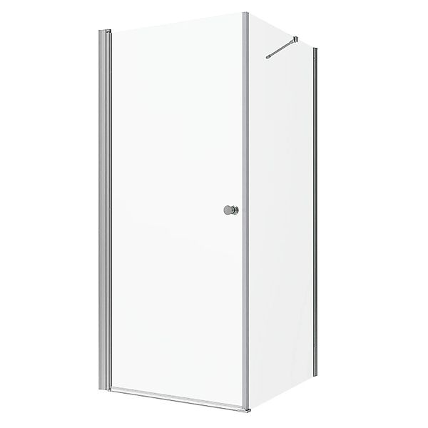 Aquabatos Dusche Pendeltür Duschkabine Eckeinstieg 90 x 70 x 187 cm Duschab günstig online kaufen