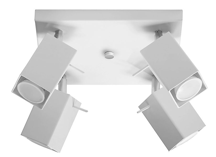 SOLLUX lighting Deckenleuchte »MERIDA«, 4 flammig, Leuchtmittel GU10   ohne günstig online kaufen