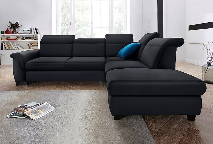 DOMO collection Ecksofa "Sully komfortables Sofa, OTTOs Choice, L-Form", wa günstig online kaufen