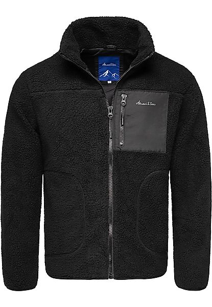 Amaci&Sons Fleecejacke YERMO Fleecejacke Herren Teddyfleece günstig online kaufen