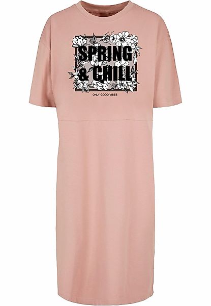 Merchcode Shirtkleid "Merchcode Damen Ladies Spring And Chill Oversized Sli günstig online kaufen