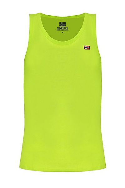 NORWAY 1963 Langarmhemd Grünes Herren-Tanktop mit Rundhalsausschnitt und St günstig online kaufen