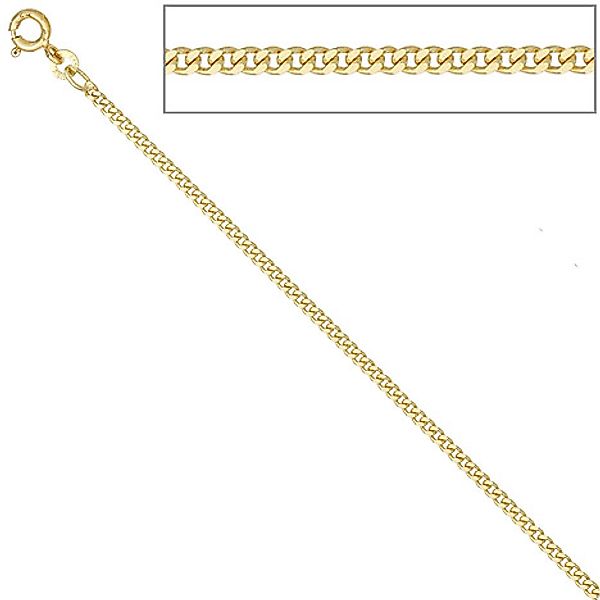 SIGO Panzerkette 333 Gelbgold 2,1 mm 60 cm Gold Kette Halskette Goldkette F günstig online kaufen
