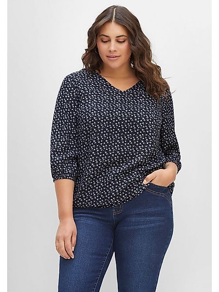 Sheego Tunika Große Größen mit floralem günstig online kaufen