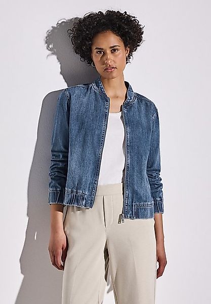 STREET ONE Blouson, ohne Kapuze, Denim, mit Reißverschluss günstig online kaufen