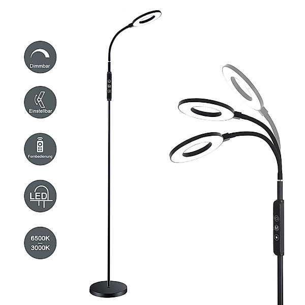 Oraymin LED Stehlampe Dimmbar Stehleuchte mit günstig online kaufen
