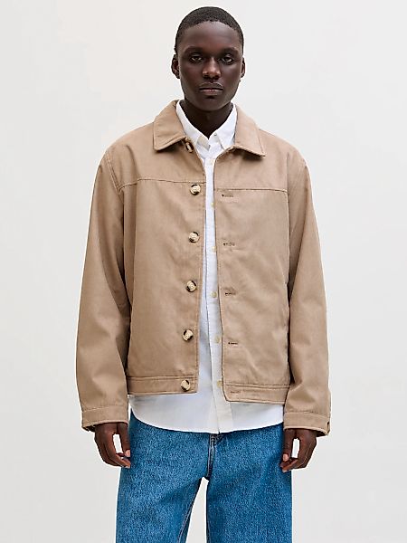 Jack & Jones Hemdjacke "JJECASABLANCA SHACKET SN" mit auffälliger Knopfleis günstig online kaufen