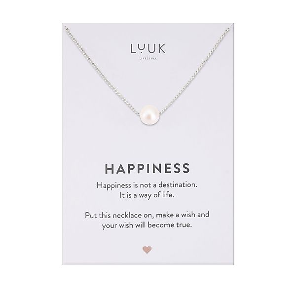 LUUK LIFESTYLE Kette mit Anhänger Perle günstig online kaufen