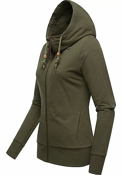 Ragwear Kapuzensweatjacke "Paya Intl.", sportlicher Damen Kapuzensweater mi günstig online kaufen