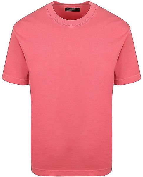 Marc O'Polo Heavy T-Shirt Rosa - Größe L günstig online kaufen