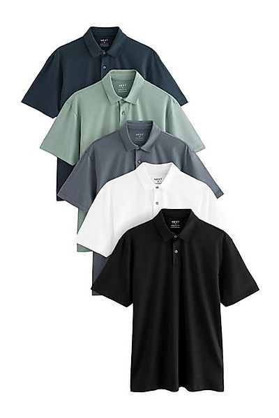Next Poloshirt Regular Fit Kurzarm-Poloshirts, Jersey, günstig online kaufen