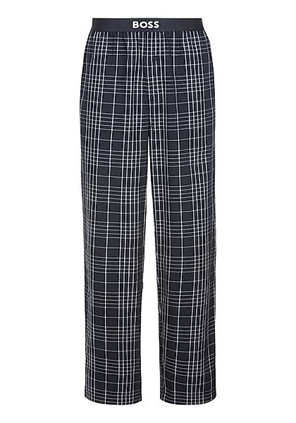 BOSS Pyjamahose Pyjama Easy Pants EW 102 lange Schlafanzughose mit Logoschr günstig online kaufen