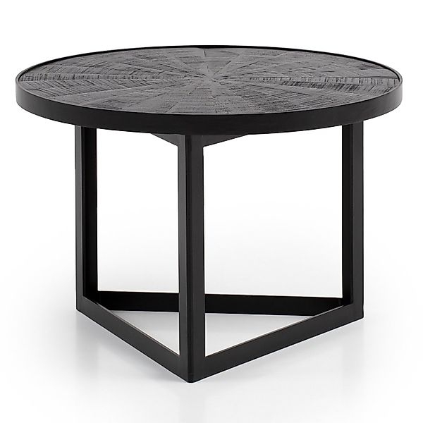 FINEBUY Couchtisch FB95741 (Sofatisch Schwarz, 58x58x40 günstig online kaufen