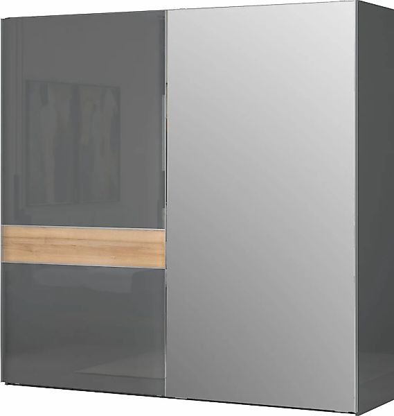 Places of Style Schwebetürenschrank "Onyx, Schwebetürenschrank inklusive In günstig online kaufen