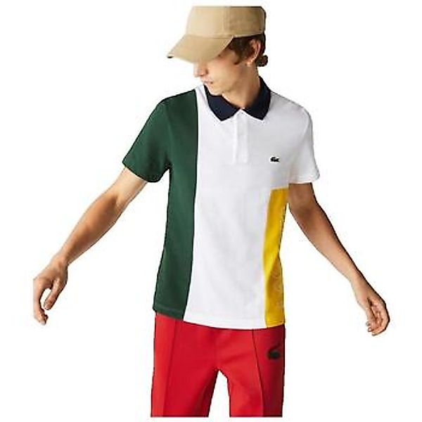 Lacoste  Poloshirt Polo  manches courtes blanc günstig online kaufen