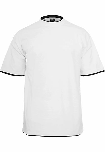 URBAN CLASSICS Kurzarmshirt "Urban Classics Herren Contrast Tall Tee", (1 t günstig online kaufen