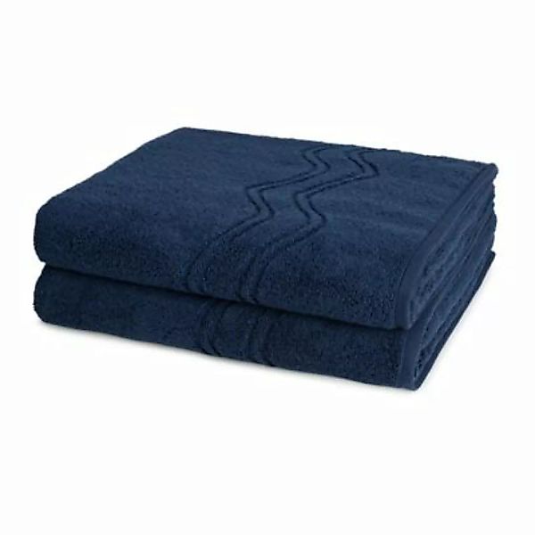 Ross 2 X Duschtuch - Im Set Cashmere feeling Handtücher blau günstig online kaufen
