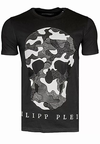 PHILIPP PLEIN T-Shirt Philipp Plein Herren T-Shirt Round Neck SS „Waiting“ günstig online kaufen