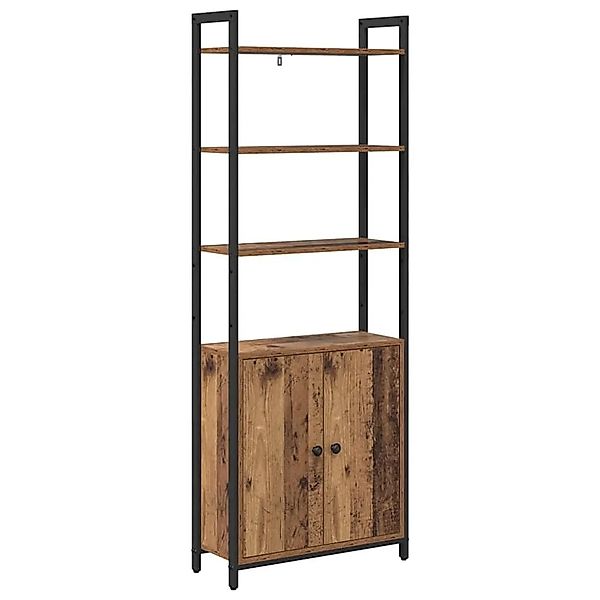 vidaXL Bücherregal Altholz 60 x 24 x 161 cm Holzwerkstoff 883860 günstig online kaufen