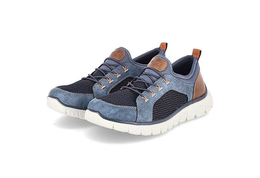 Rieker Rieker B6660-14 Herren Textil & Synthetik blau Slipper günstig online kaufen