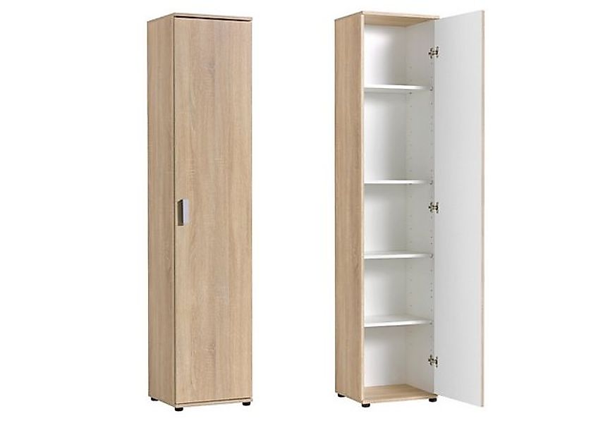 Home Collective Mehrzweckschrank Schmaler 40 cm breit mit 1 Tür & 4 Einlege günstig online kaufen