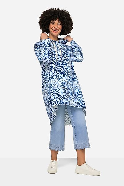 Angel of Style Sweatshirt Long-Hoodie Alloverdruck günstig online kaufen