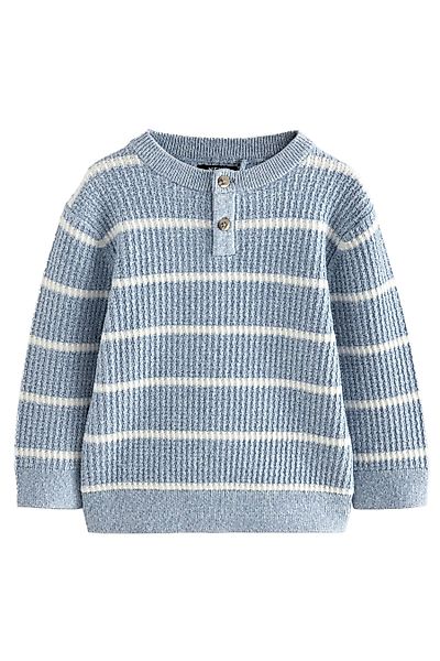 Next Strickpullover Strickpullover mit Henley-Kragen (1-tlg) günstig online kaufen