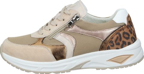 Waldläufer Schnürer Schnürschuh aus Velours/Mesh günstig online kaufen
