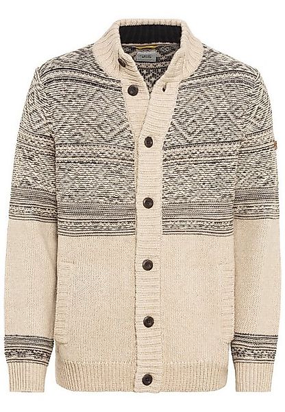 camel active Strickjacke Geknöpfte Strickjacke mit Stehkragen günstig online kaufen