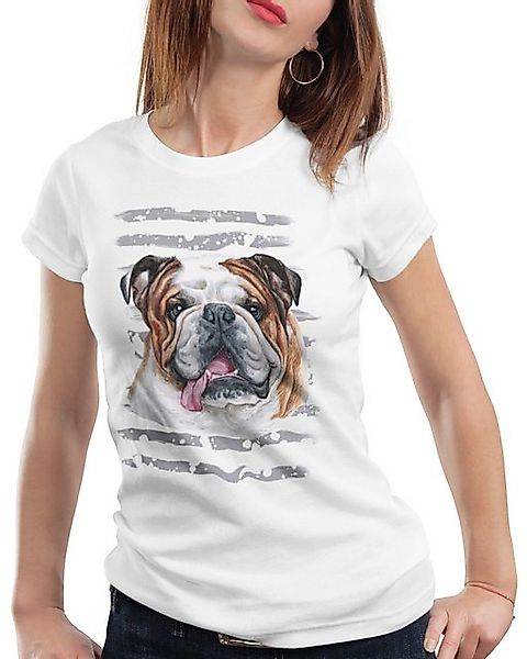 style3 T-Shirt Bulldogge hundeliebhaber züchter sommer günstig online kaufen