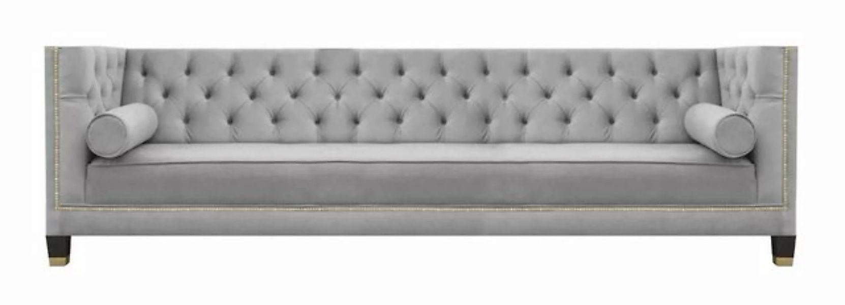 JVmoebel 4-Sitzer Wohnzimmer Viersitzer Sofa Couch Chesterfield Luxus Moder günstig online kaufen