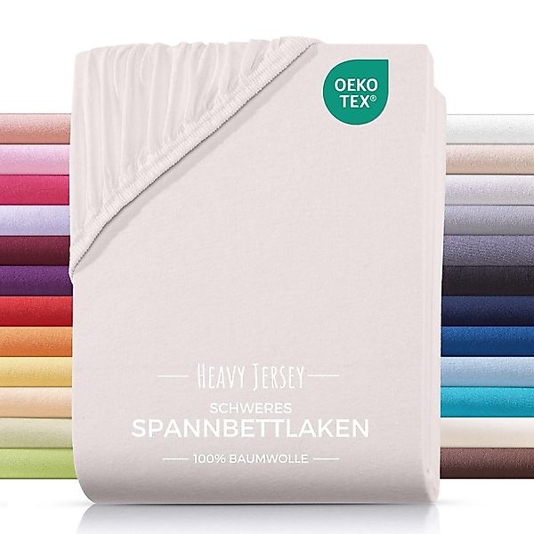 Carpe Sonno Spannbettlaken Heavy Jersey 90x200 günstig online kaufen