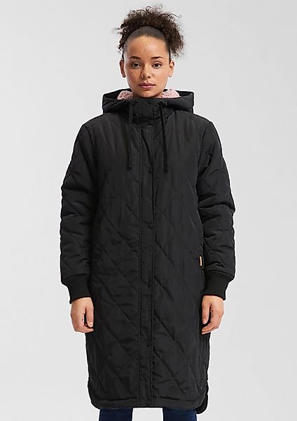 QS Funktionsmantel Outdoor-Mantel Locker geschnittener Steppmantel günstig online kaufen