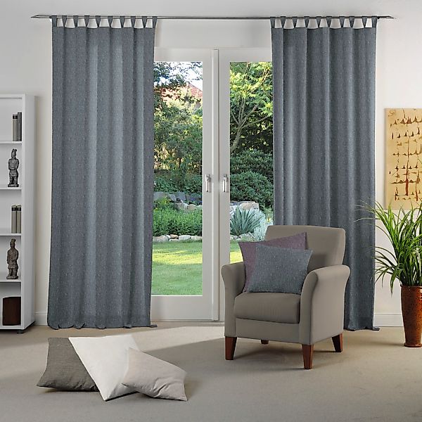 Wirth Vorhang "Torbole" Schlaufen 1 Stk. tlg. günstig online kaufen