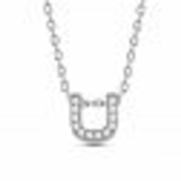 Anhänger mit Kette Buchstabe U 925/- Sterling Silber günstig online kaufen