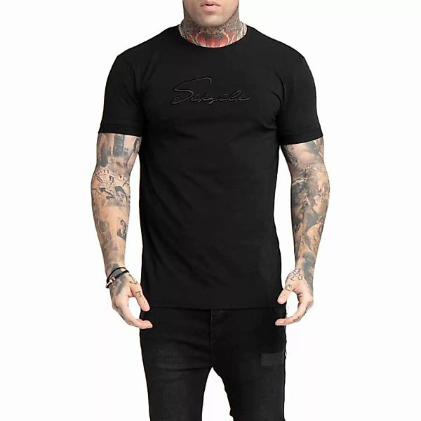 Siksilk Signature Flight Kurzärmeliges T-shirt L Black günstig online kaufen