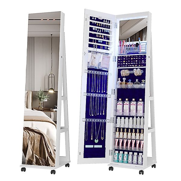 LVifur Schmuckschrank 360° Drehbarer Schmuckschrank mit günstig online kaufen
