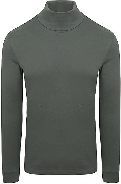 Marc O'Polo Rollkragenpullover Mangrove Grün - Größe L günstig online kaufen