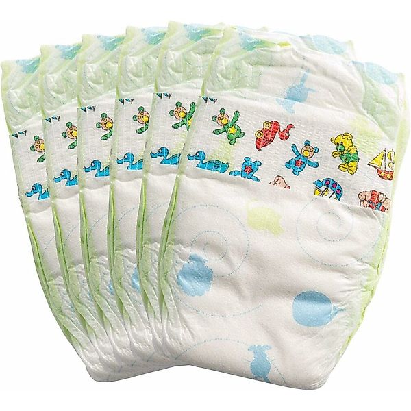 Heless Puppenkleidung Puppenwindeln - 6 Stück, günstig online kaufen
