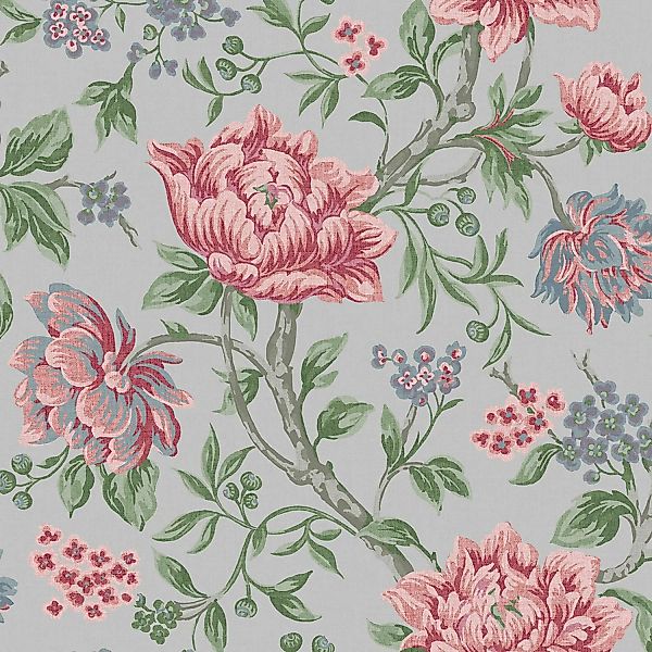 Laura Ashley Vliestapete Tapestry Floral Slate Grey 10,05 x 0,52 m günstig online kaufen